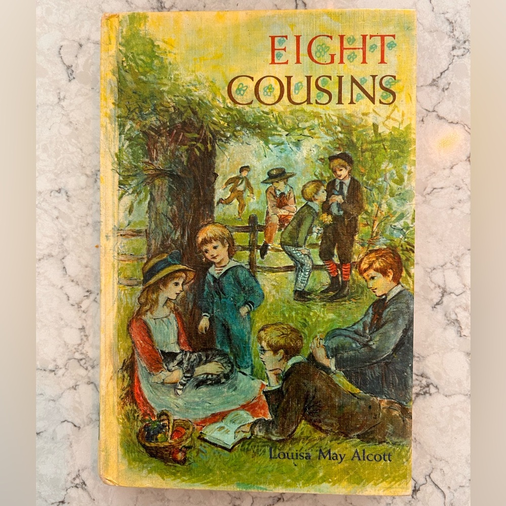 Eight Cousins by Louisa May Alcott Book